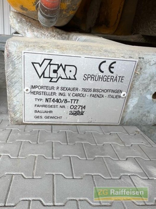 Anhängespritze Türe ait Vicar NT 440/8-T77, Gebrauchtmaschine içinde Teningen (resim 3)