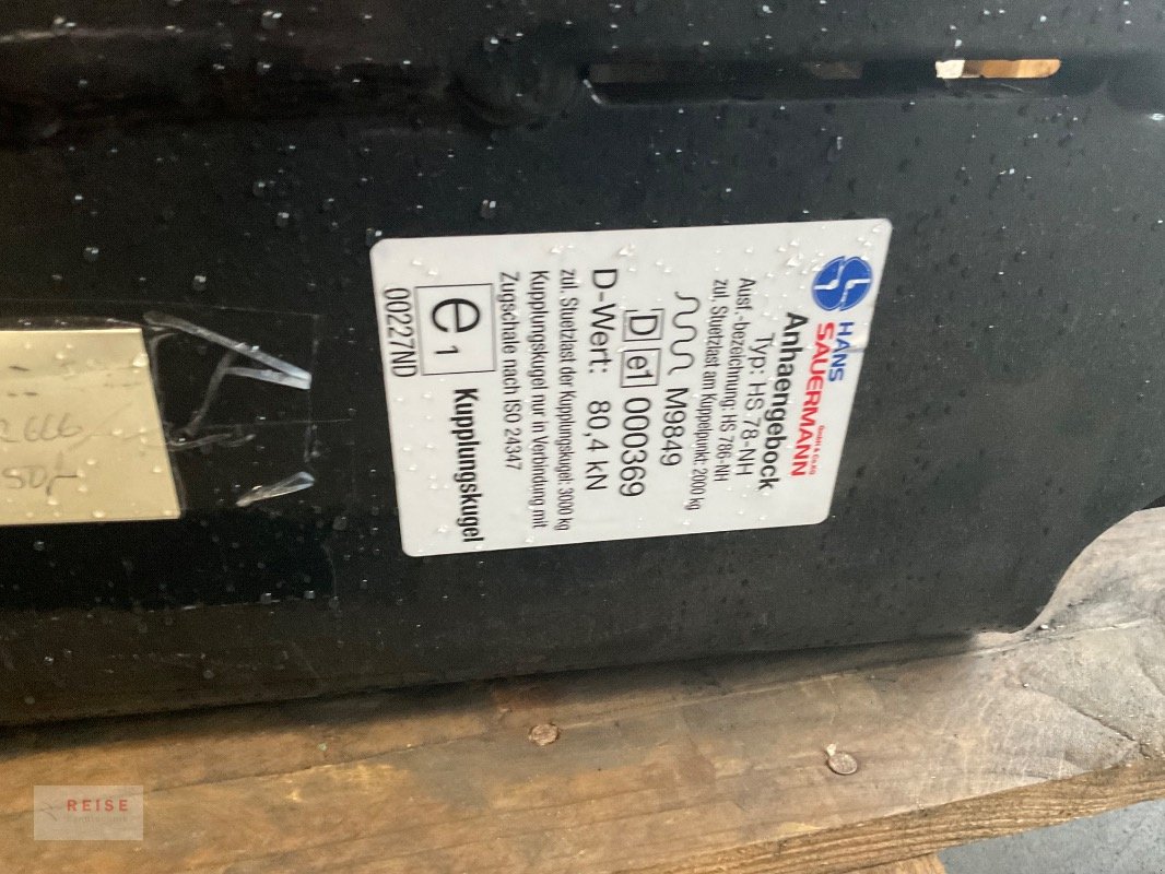 Anhängevorrichtung des Typs Case IH Sauermann Anhängebock K80, Neumaschine in Lippetal / Herzfeld (Bild 2)