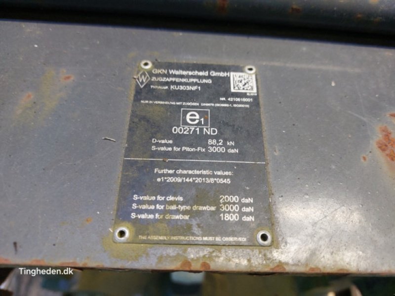 Anhängevorrichtung des Typs CLAAS Arion 500, Gebrauchtmaschine in Hemmet (Bild 15)