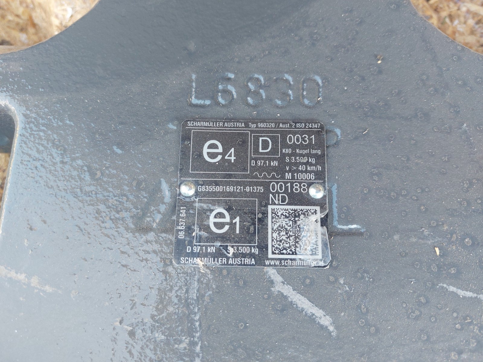 Anhängevorrichtung типа Fendt K80 Kugelkupplung Festanbau Lange Version, Neumaschine в Tirschenreuth (Фотография 4)