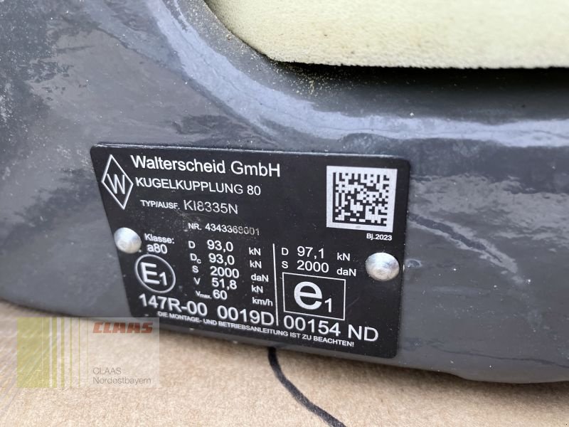Anhängevorrichtung от тип GKN WALTERSCHEID K80 ART. 8002590, Neumaschine в Hollfeld (Снимка 5)