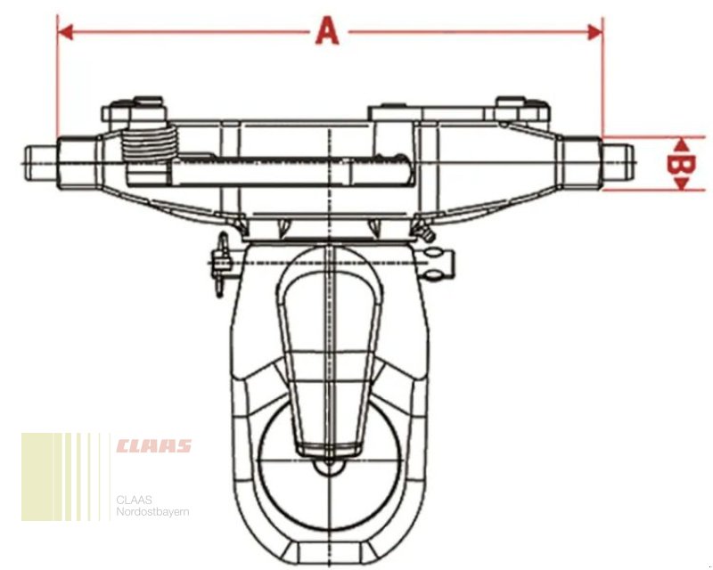 Anhängevorrichtung от тип GKN WALTERSCHEID K80 ART. 8002590, Neumaschine в Hollfeld (Снимка 6)