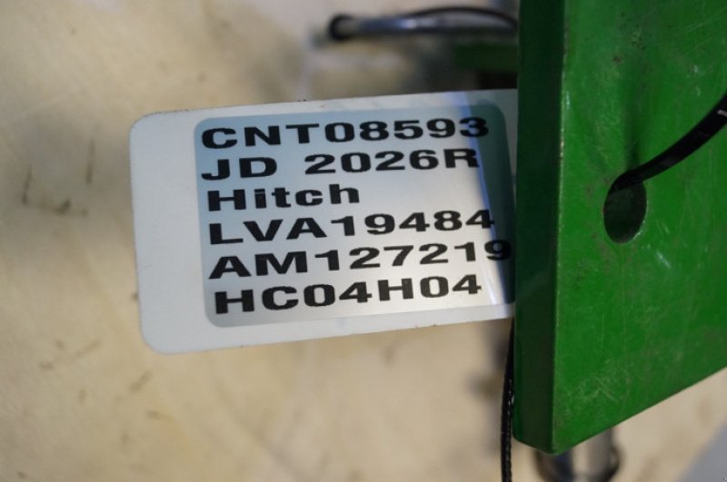 Anhängevorrichtung des Typs John Deere 2026R, Gebrauchtmaschine in Hemmet (Bild 12)