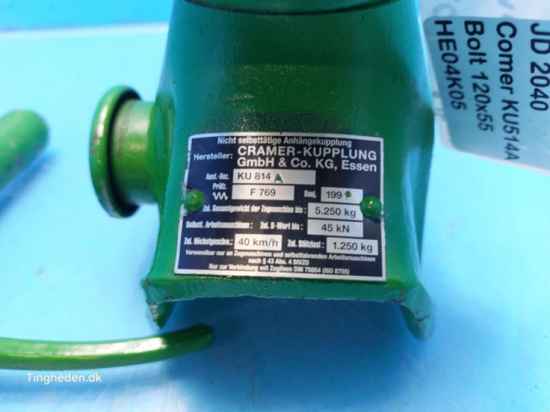 Anhängevorrichtung des Typs John Deere 2040, Gebrauchtmaschine in Hemmet (Bild 10)