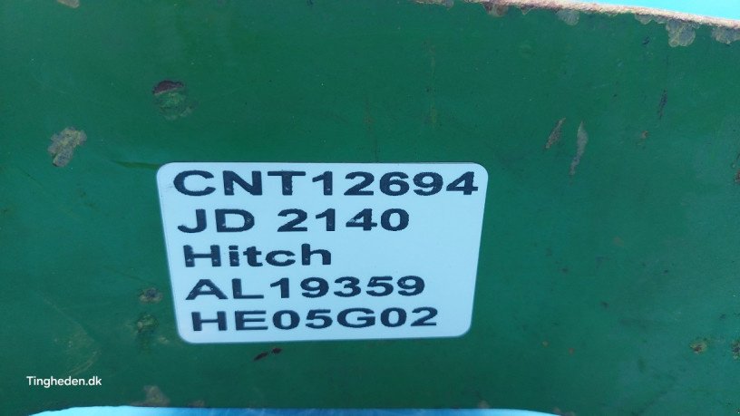 Anhängevorrichtung tip John Deere 2140, Gebrauchtmaschine in Hemmet (Poză 13)