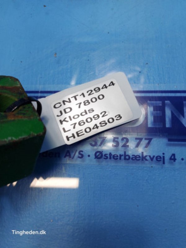 Anhängevorrichtung des Typs John Deere 7800, Gebrauchtmaschine in Hemmet (Bild 8)