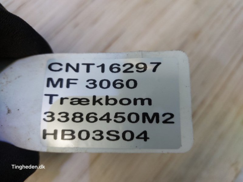 Anhängevorrichtung des Typs Massey Ferguson 3060, Gebrauchtmaschine in Hemmet (Bild 11)