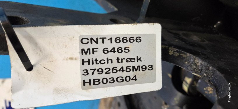 Anhängevorrichtung typu Massey Ferguson 6465, Gebrauchtmaschine v Hemmet (Obrázek 19)