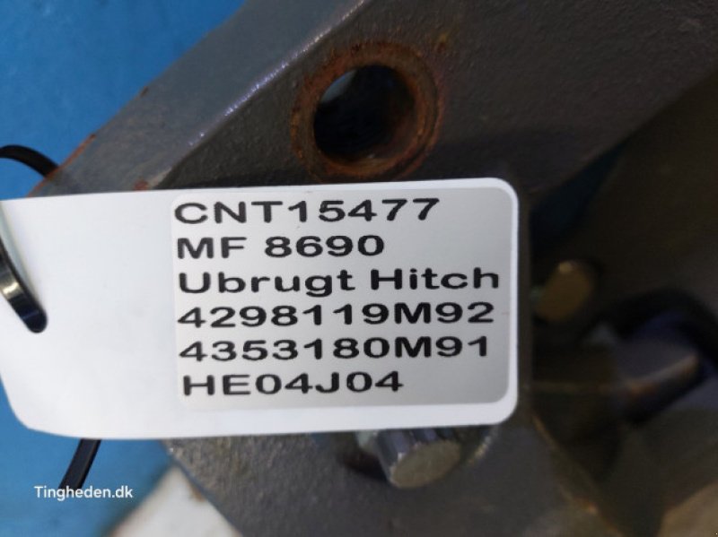 Anhängevorrichtung des Typs Massey Ferguson 8690, Gebrauchtmaschine in Hemmet (Bild 22)