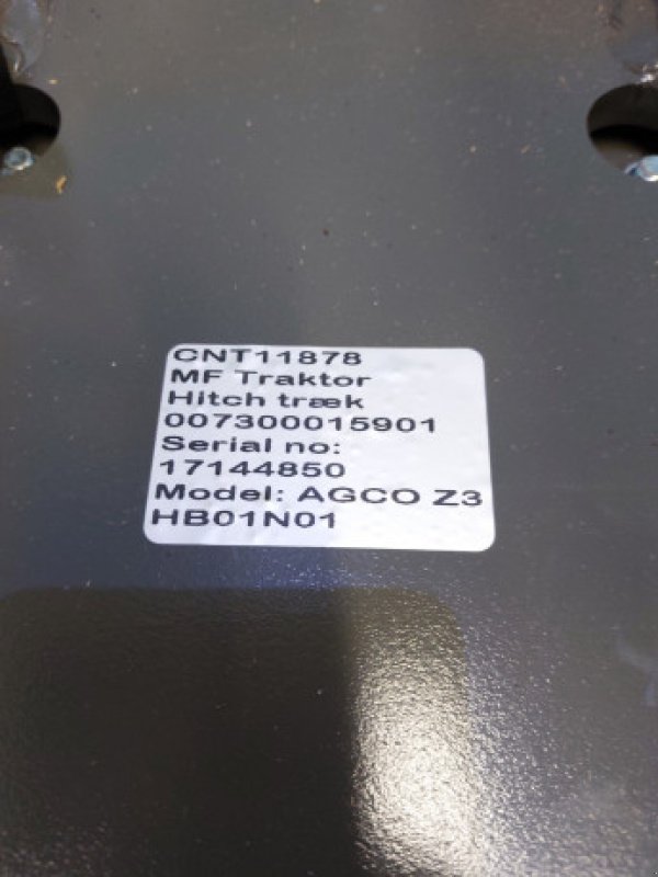 Anhängevorrichtung des Typs Massey Ferguson Traktor, Gebrauchtmaschine in Hemmet (Bild 21)