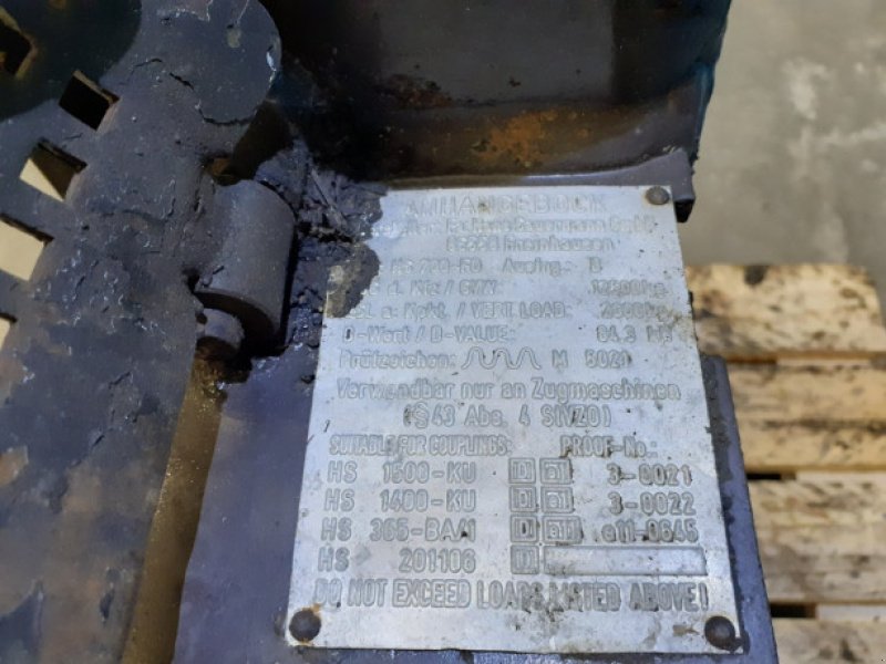 Anhängevorrichtung des Typs New Holland G170, Gebrauchtmaschine in Hemmet (Bild 5)