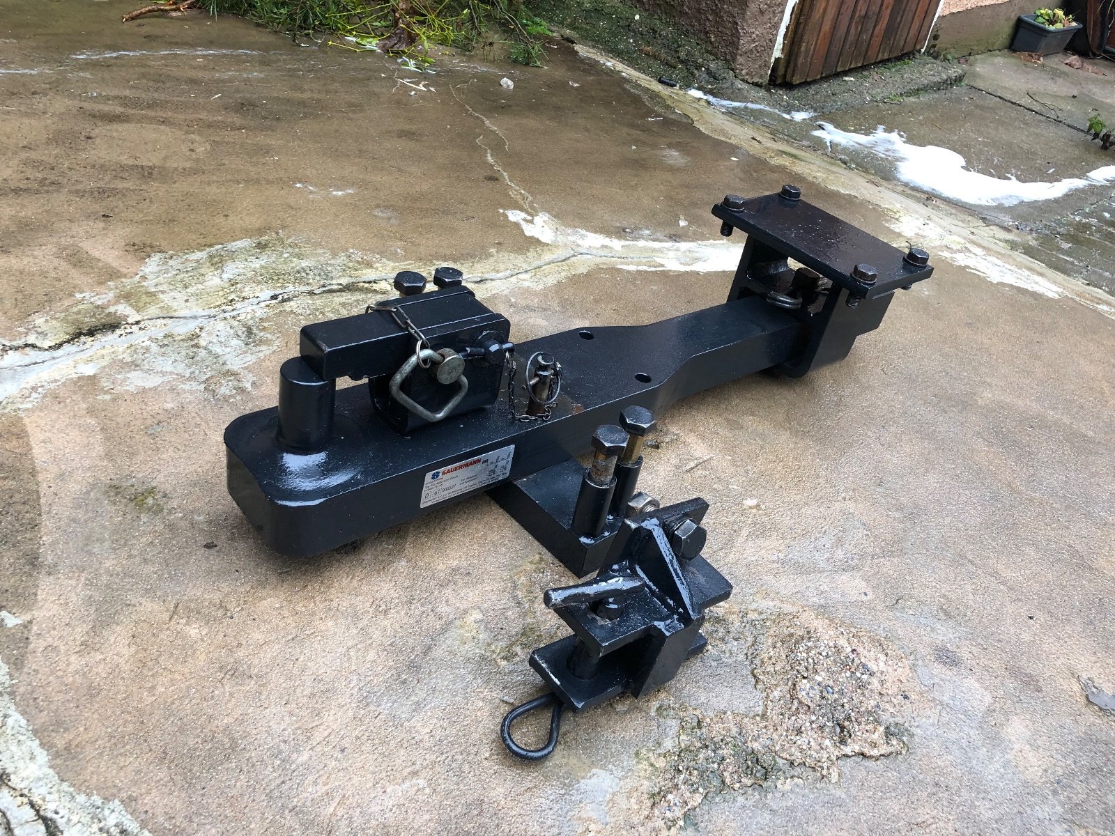 Anhängevorrichtung des Typs Sauermann Tragplatte Piton-Fix, Gebrauchtmaschine in Schnaittenbach (Bild 1)