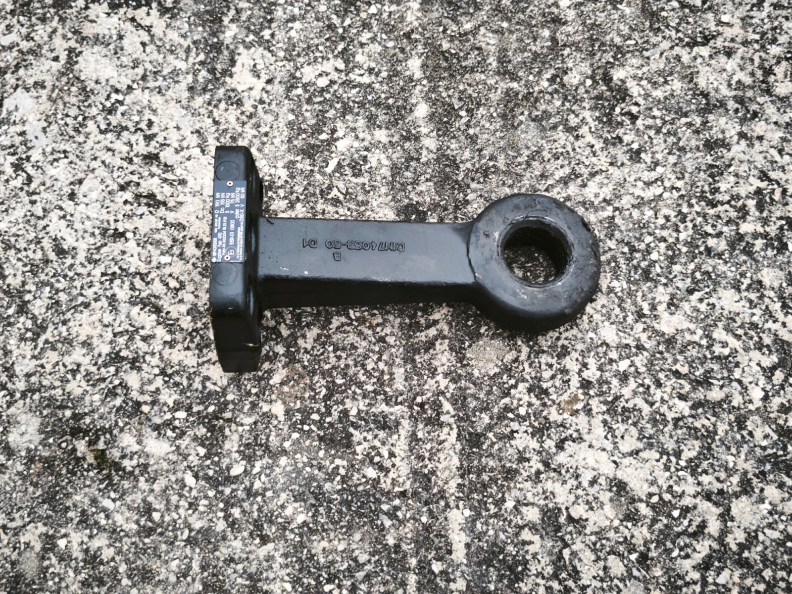 Anhängevorrichtung des Typs Sonstige Zugöse 50mm für Kipper Anhänger Güllefass, Gebrauchtmaschine in Großschönbrunn (Bild 2)