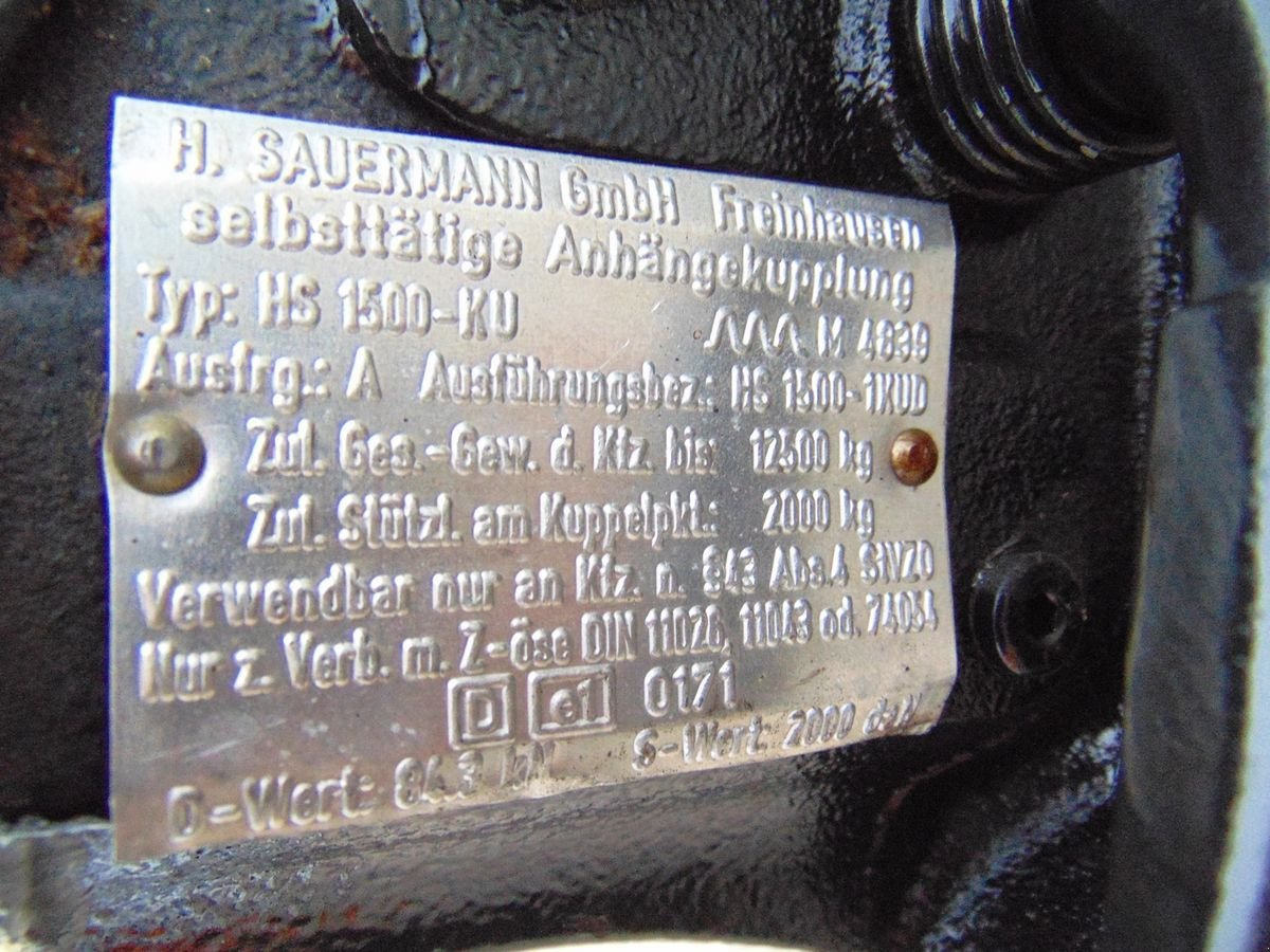 Anhängevorrichtung des Typs Steyr Anhängekupplung automatisch, 320mm, Gebrauchtmaschine in Neukirchen am Walde  (Bild 3)