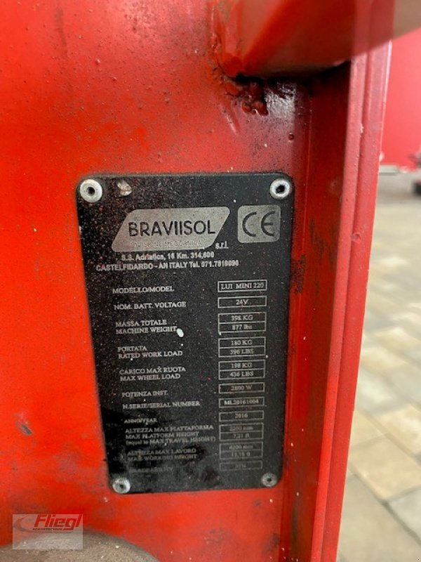 Arbeitsbühne des Typs Braviisol Braviisol Mini Lite 220, Gebrauchtmaschine in Mühldorf (Bild 2)