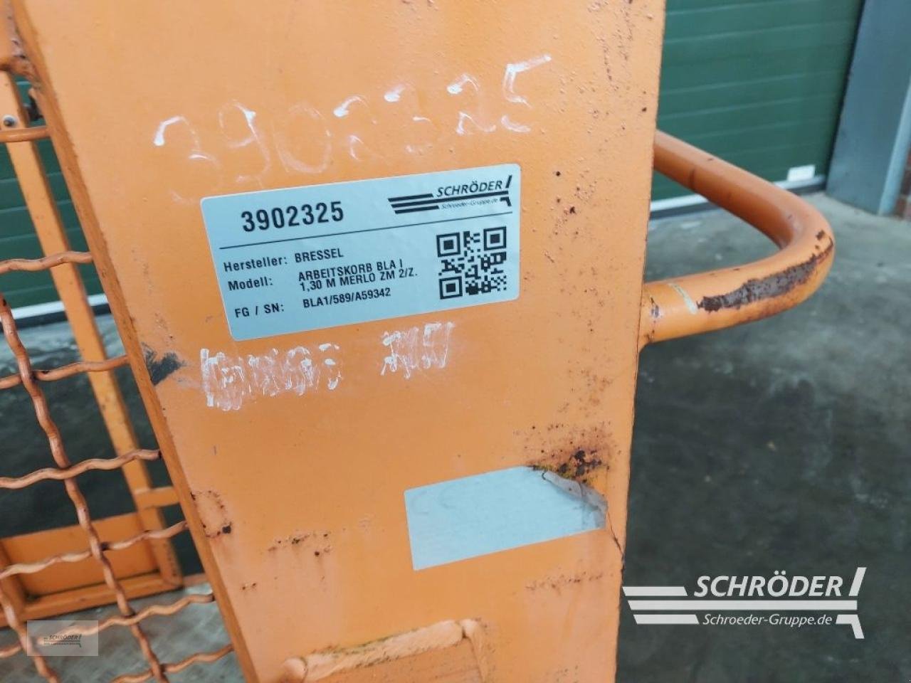 Arbeitsbühne от тип Bressel & Lade ARBEITSKORB BLA I 1,30 M MERLO ZM 2/ZM 3, Gebrauchtmaschine в Lastrup (Снимка 4)