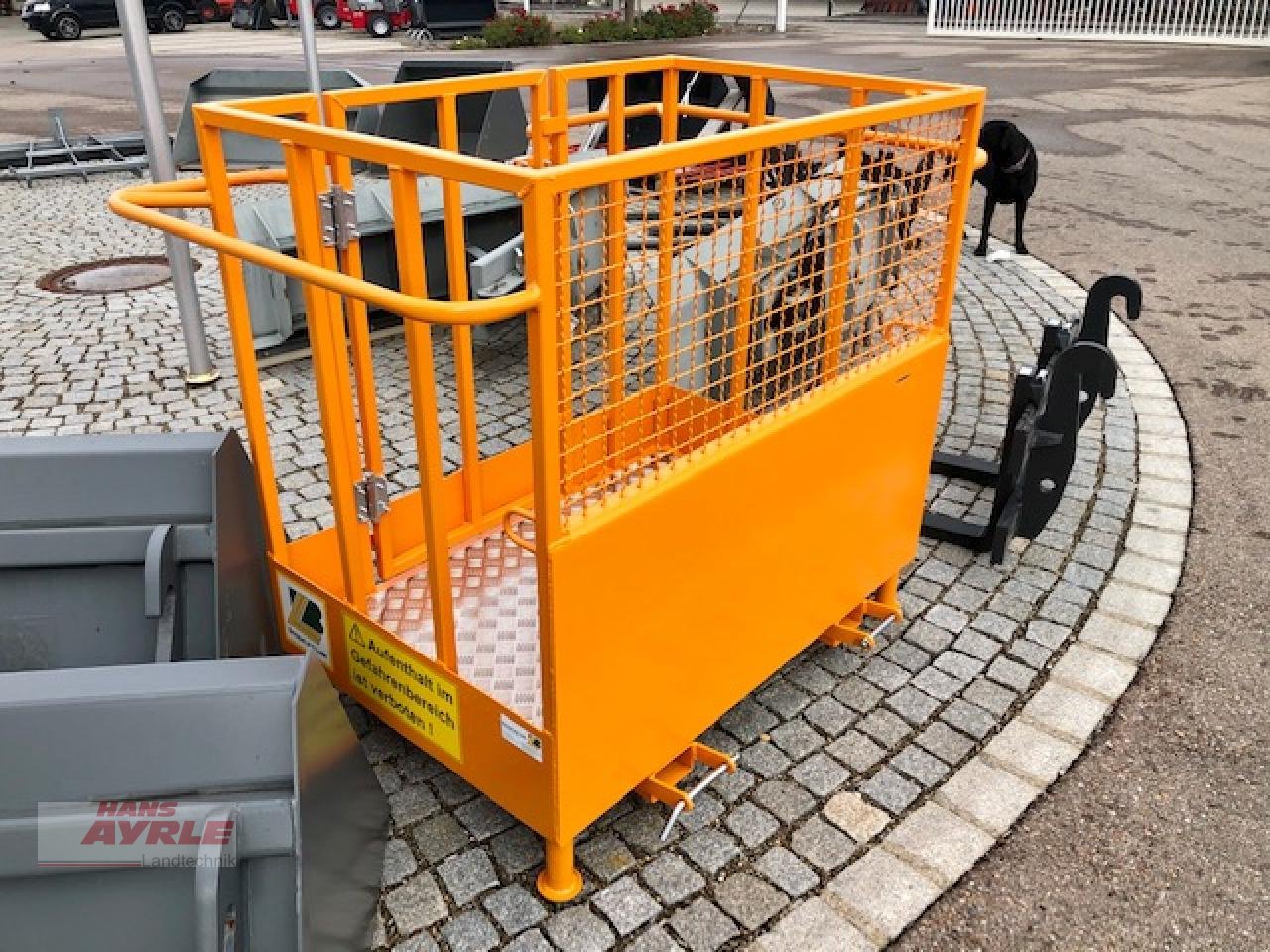 Arbeitsbühne Türe ait Bressel & Lade Arbeitsplattform H70, Neumaschine içinde Steinheim (resim 2)