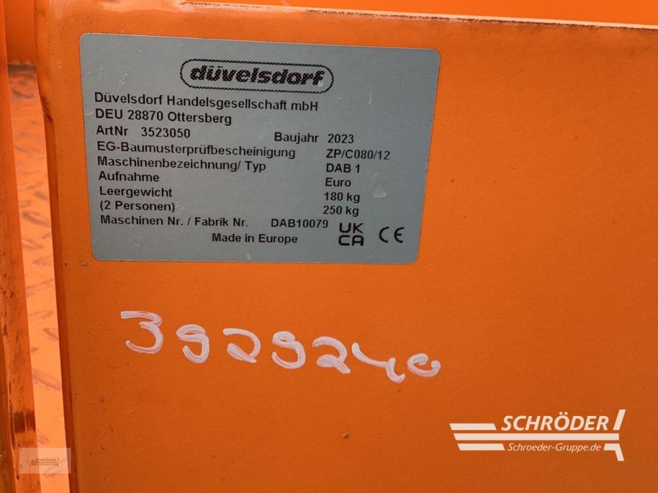 Arbeitsbühne tipa Düvelsdorf 1,10 M, Neumaschine u Westerstede (Slika 2)