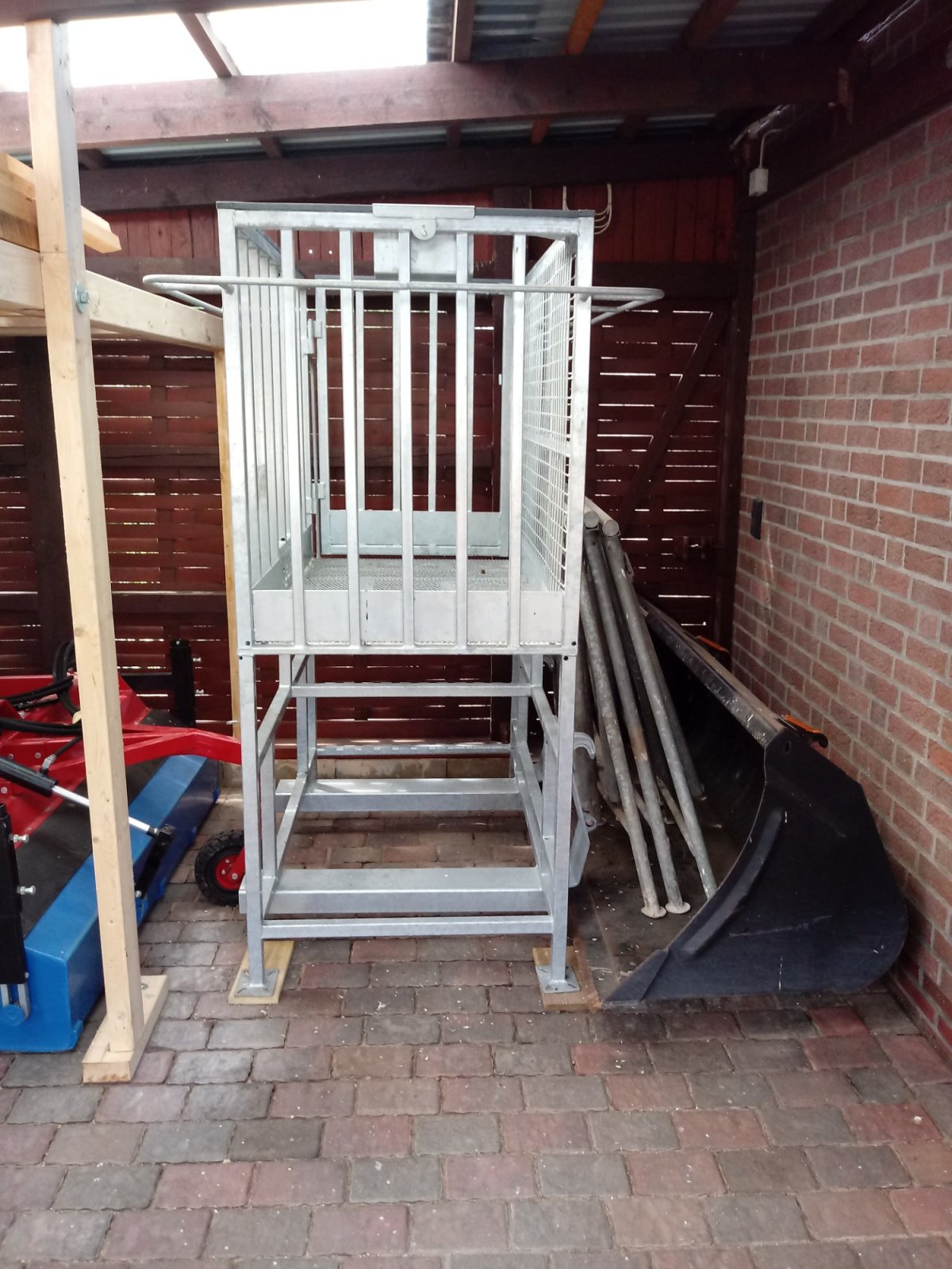 Arbeitsbühne of the type Fliegl Arbeitskorb hoch, Gebrauchtmaschine in Bokhorst (Picture 1)