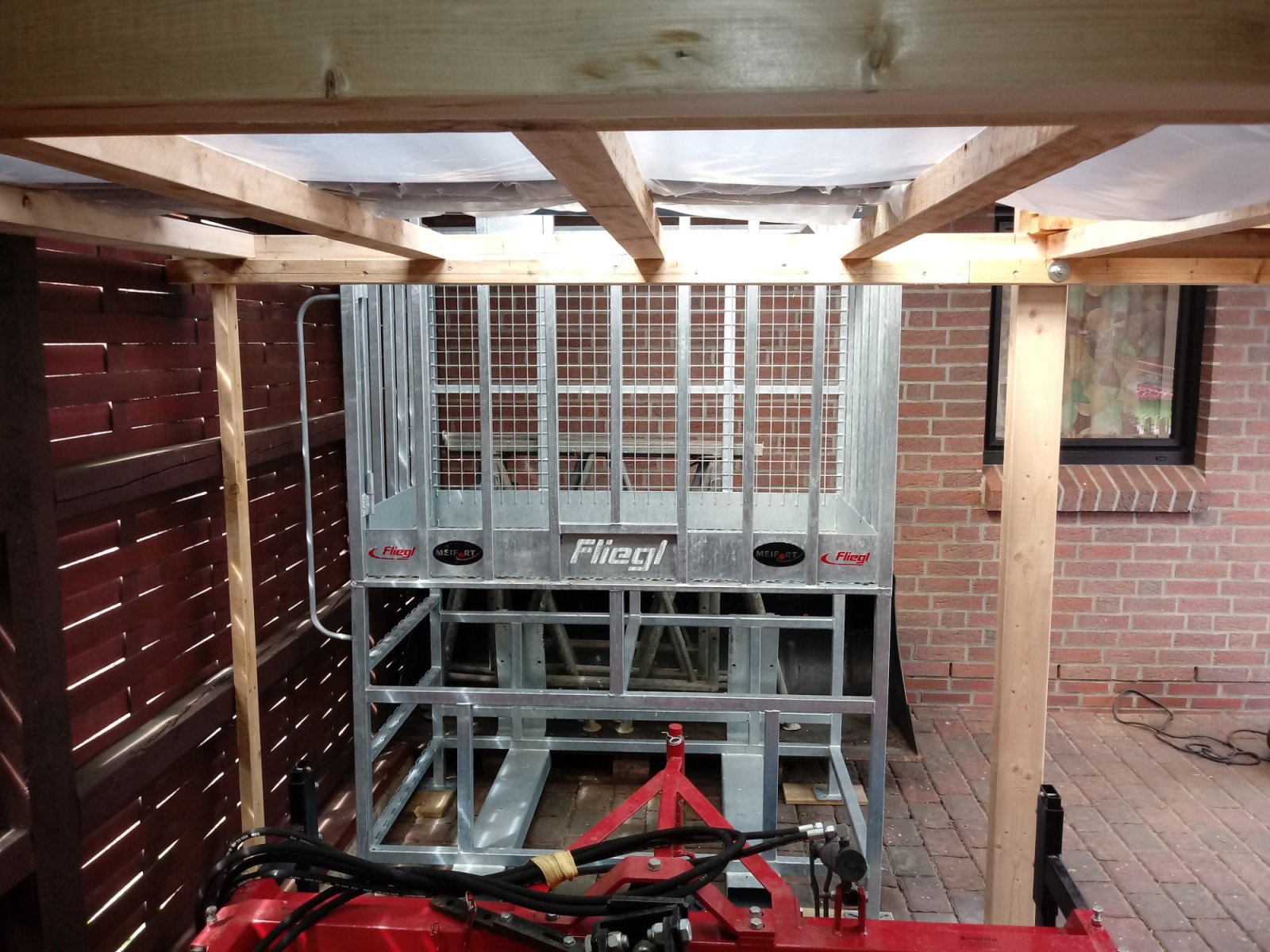 Arbeitsbühne of the type Fliegl Arbeitskorb hoch, Gebrauchtmaschine in Bokhorst (Picture 2)