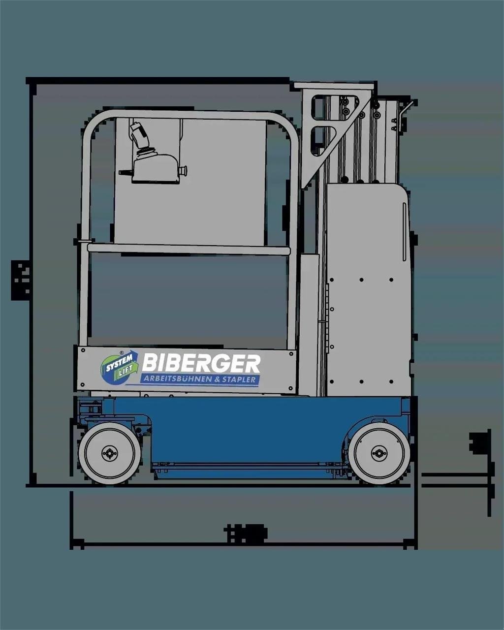 Arbeitsbühne от тип Genie GR 12, Gebrauchtmaschine в Schierling (Снимка 9)