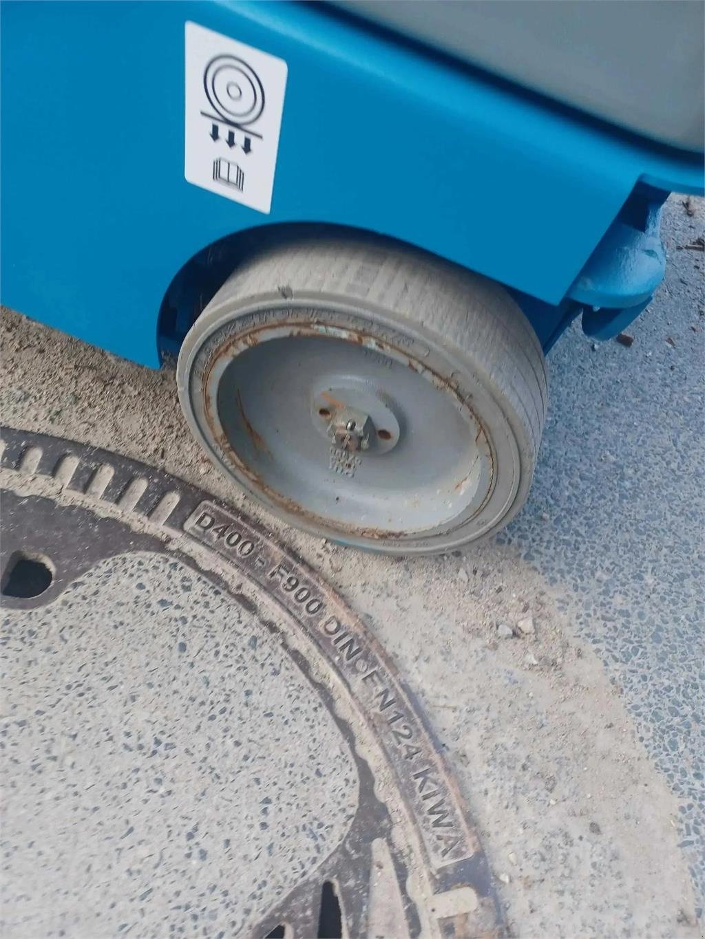 Arbeitsbühne del tipo Genie GRC 12, Gebrauchtmaschine en Schierling (Imagen 6)