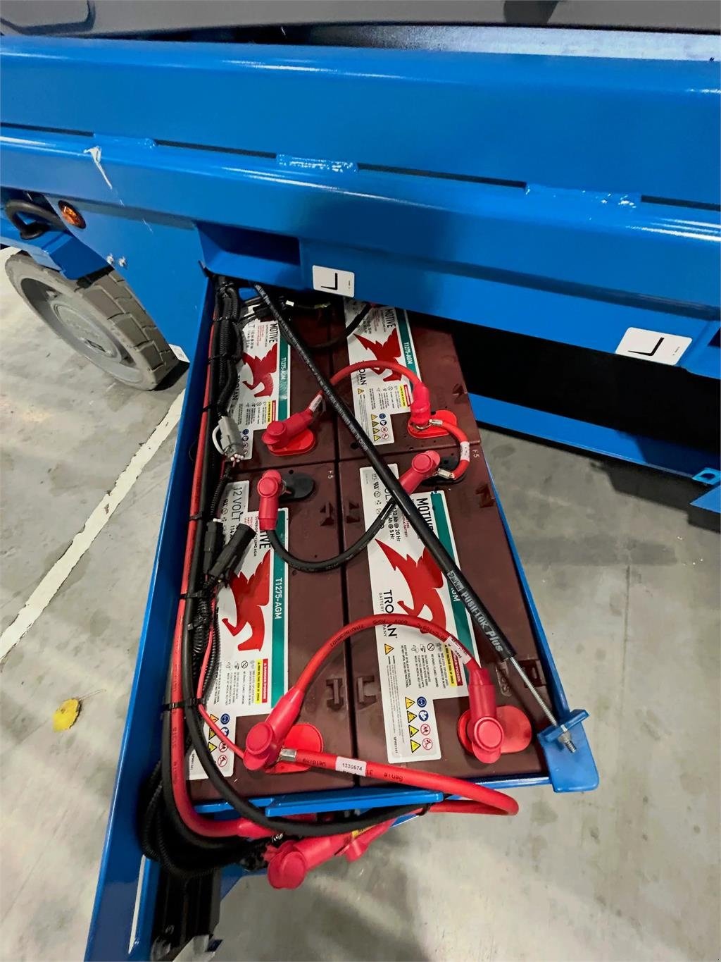 Arbeitsbühne Türe ait Genie GS 4046 E-Drive Next-Gen, Gebrauchtmaschine içinde Schierling (resim 5)