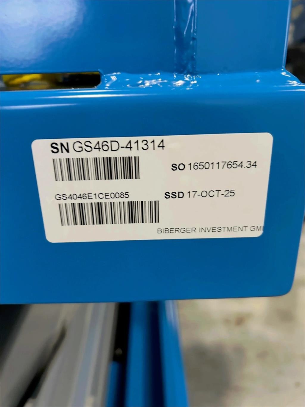 Arbeitsbühne от тип Genie GS 4046 E-Drive Next-Gen, Gebrauchtmaschine в Schierling (Снимка 8)