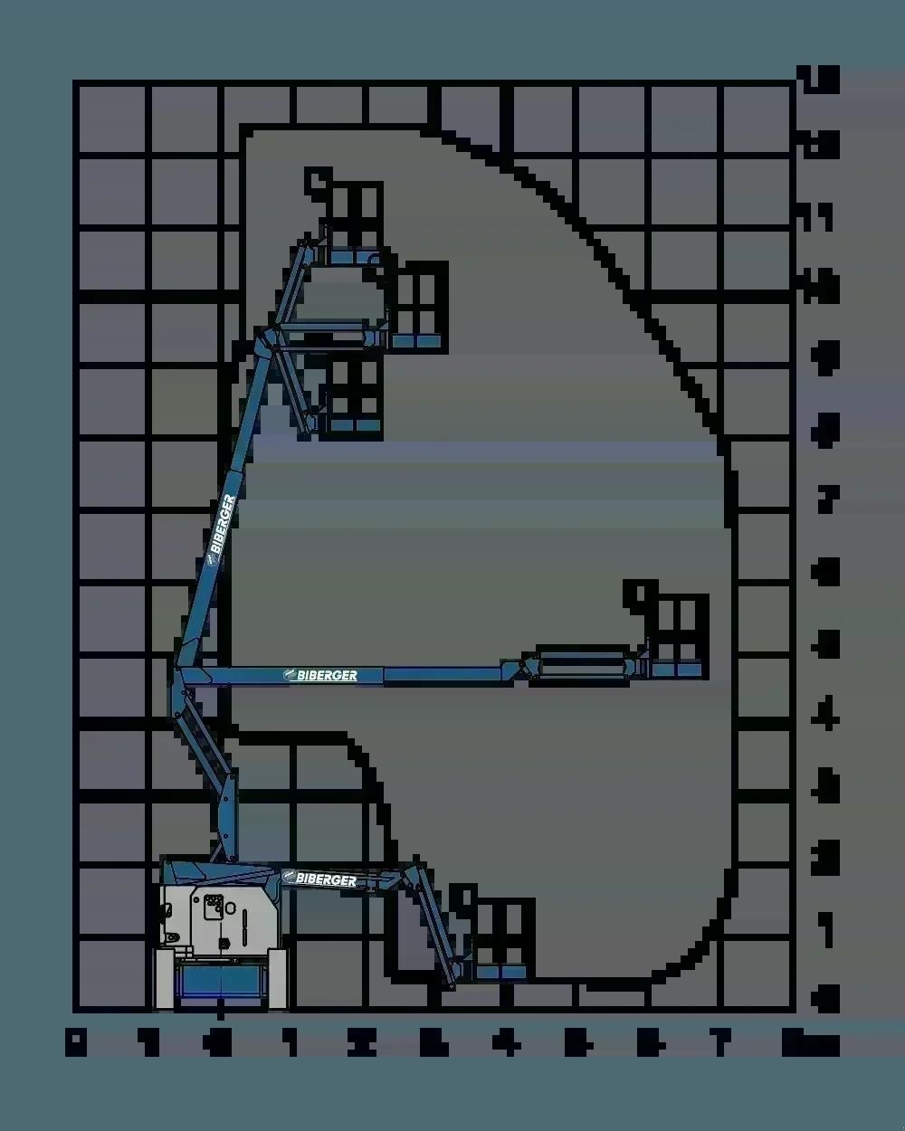 Arbeitsbühne типа Genie Z34/22N, Gebrauchtmaschine в Schierling (Фотография 11)