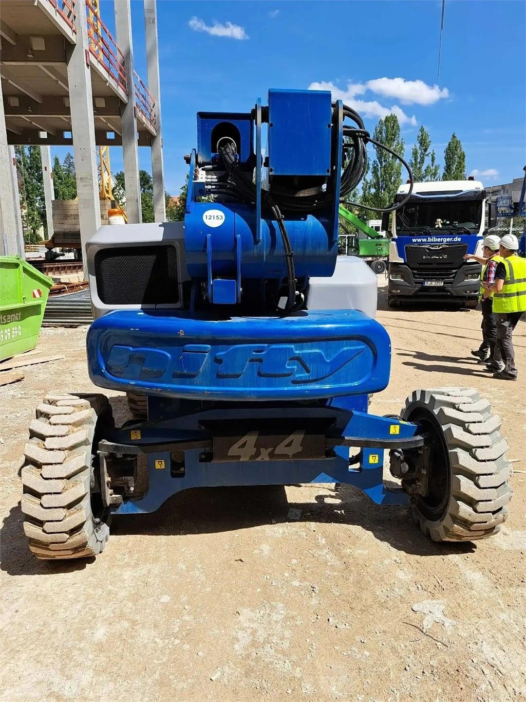 Arbeitsbühne Türe ait Niftylift HR21 4x4 Hybrid, Gebrauchtmaschine içinde Schierling (resim 8)