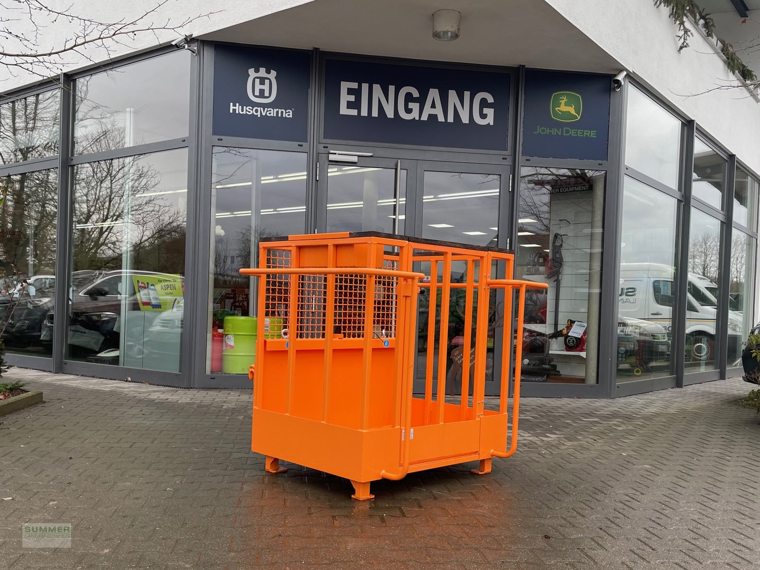 Arbeitskorb typu Düvelsdorf Arbeitsbühne Euro, Neumaschine v Pforzheim (Obrázek 1)