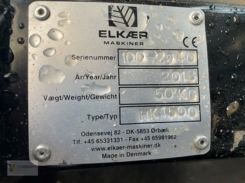 Astschere des Typs ELKAER HK1500, Gebrauchtmaschine in Fischbach/Clervaux (Bild 2)
