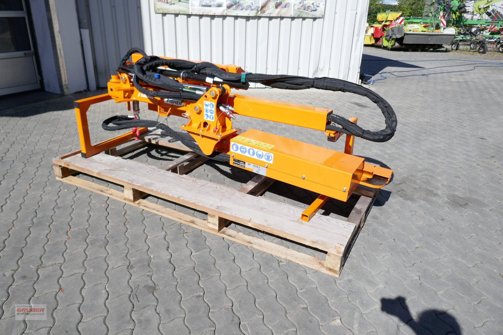 Astschere des Typs SaMASZ PG 150 mit Seitenverschiebungsadapter, Neumaschine in Dorfen (Bild 1)