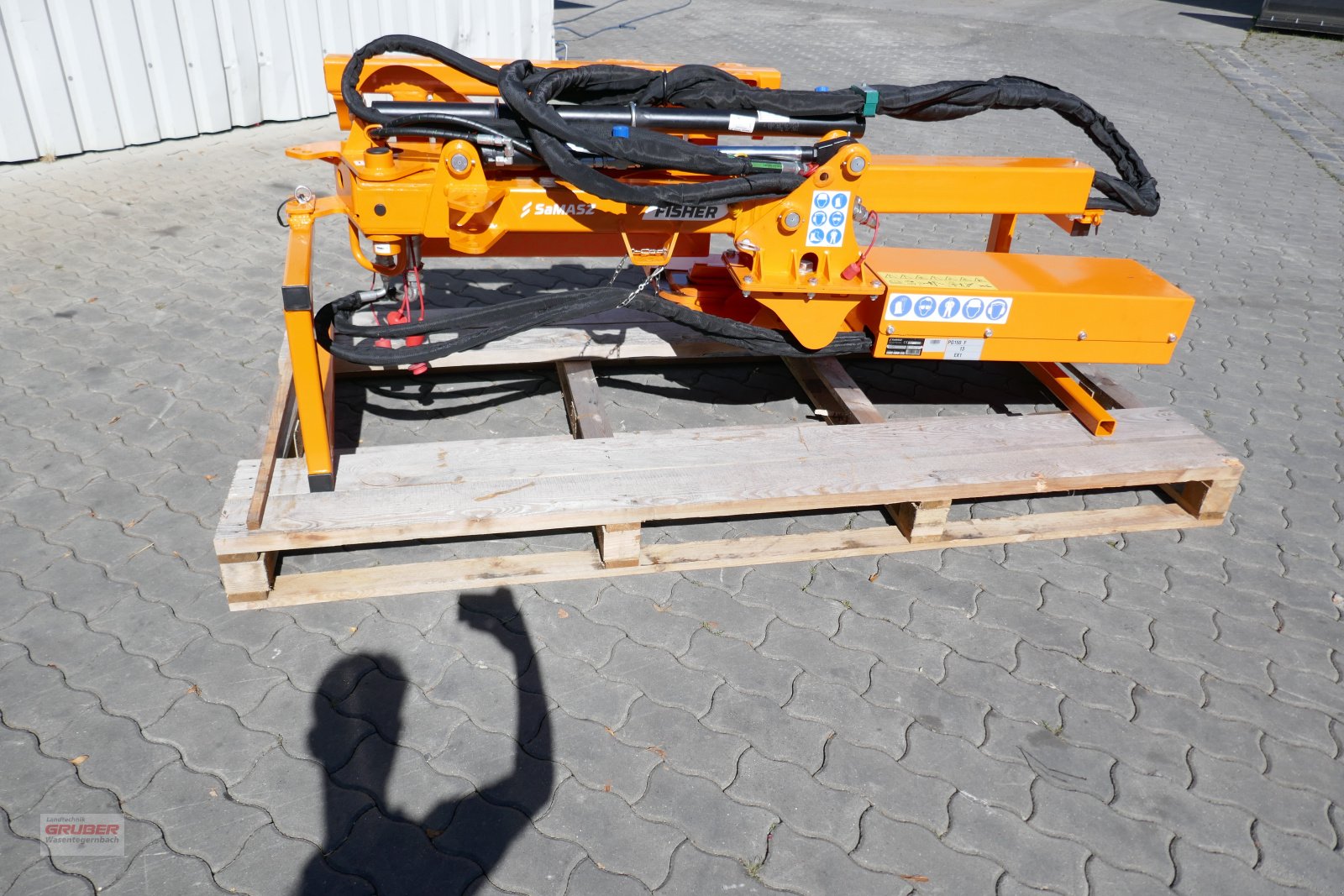 Astschere des Typs SaMASZ PG 150 mit Seitenverschiebungsadapter, Neumaschine in Dorfen (Bild 2)