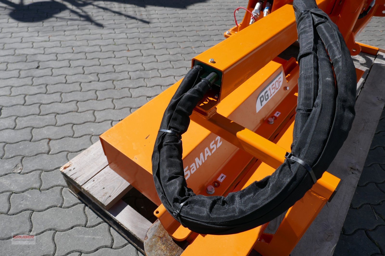 Astschere des Typs SaMASZ PG 150 mit Seitenverschiebungsadapter, Neumaschine in Dorfen (Bild 6)