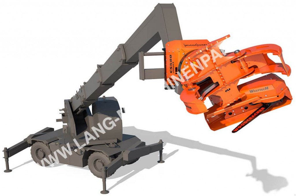 Astschere des Typs westtech CS 750 smart Greifersäge Fällgreifer, Neumaschine in Petting (Bild 1)