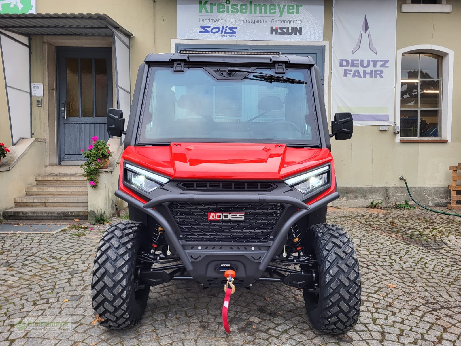 ATV & Quad Türe ait 4TRAC / ODES Workcross 1000-3 ABS 40 km/h AB 16 JAHREN = T / L Führerschein, Kabine & Heizung, Allrad Neu, Neumaschine içinde Feuchtwangen (resim 2)