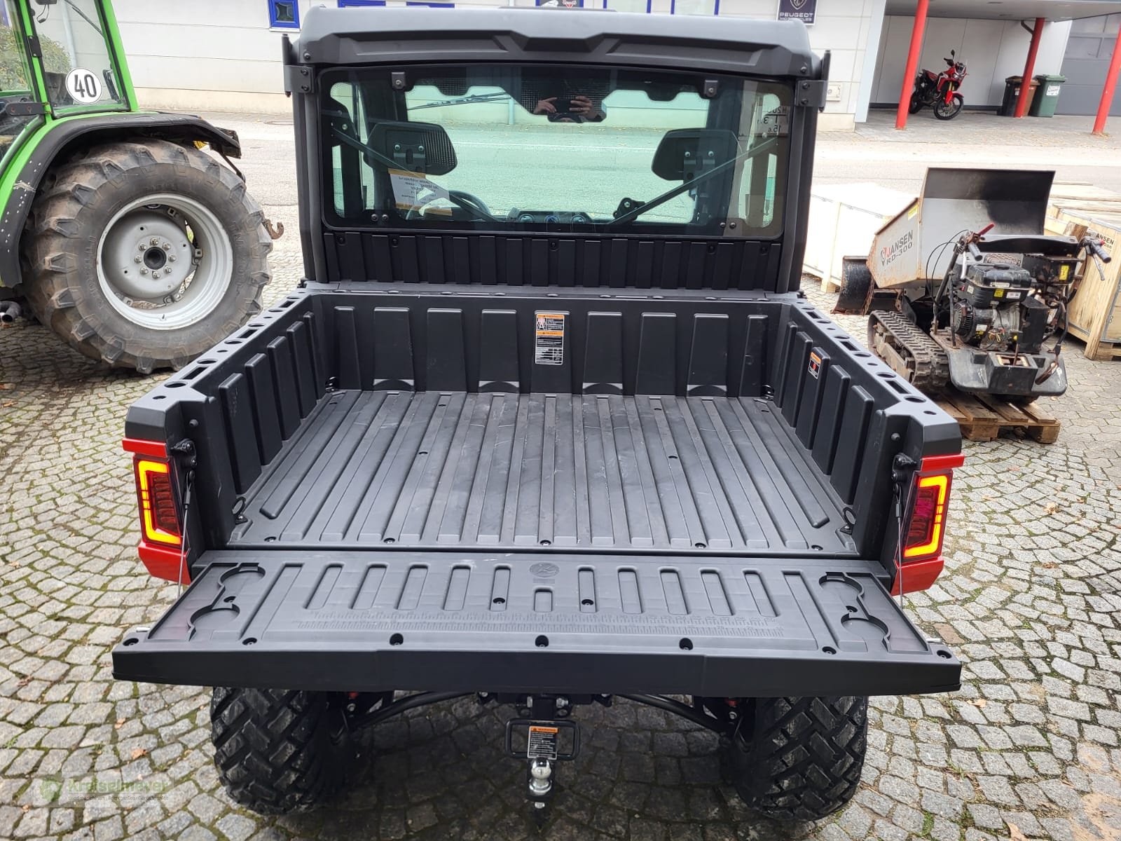 ATV & Quad Türe ait 4TRAC / ODES Workcross 1000-3 ABS 40 km/h AB 16 JAHREN = T / L Führerschein, Kabine & Heizung, Allrad Neu, Neumaschine içinde Feuchtwangen (resim 10)