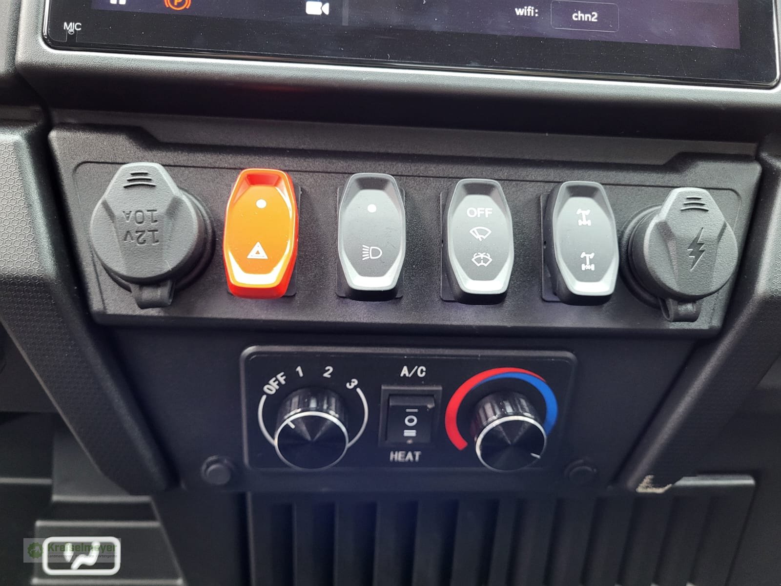 ATV & Quad Türe ait 4TRAC / ODES Workcross 1000-3 ABS 40 km/h AB 16 JAHREN = T / L Führerschein, Kabine & Heizung, Allrad Neu, Neumaschine içinde Feuchtwangen (resim 16)