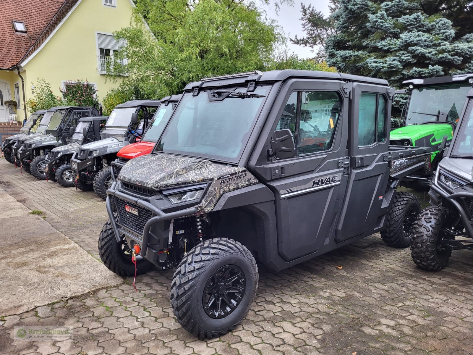ATV & Quad Türe ait 4TRAC / ODES Workcross 1000-6 Sitzer ABS 40 km/h AB 16 JAHREN = T / L Führerschein, Kabine & Heizung, Allrad Neu, Neumaschine içinde Feuchtwangen (resim 20)