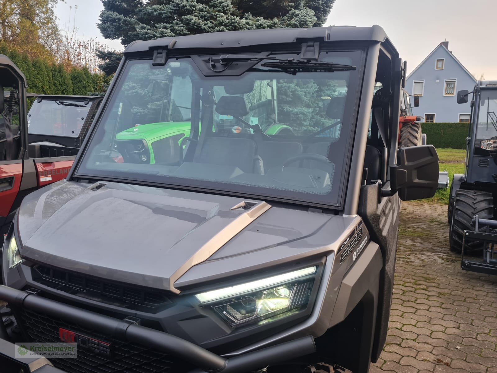 ATV & Quad Türe ait 4TRAC / ODES Workcross 650 ABS 40 km/h mit AB 16 JAHREN = T / L Führerschein, Allrad 1000 kg Anhängelast Neu, Neumaschine içinde Feuchtwangen (resim 8)