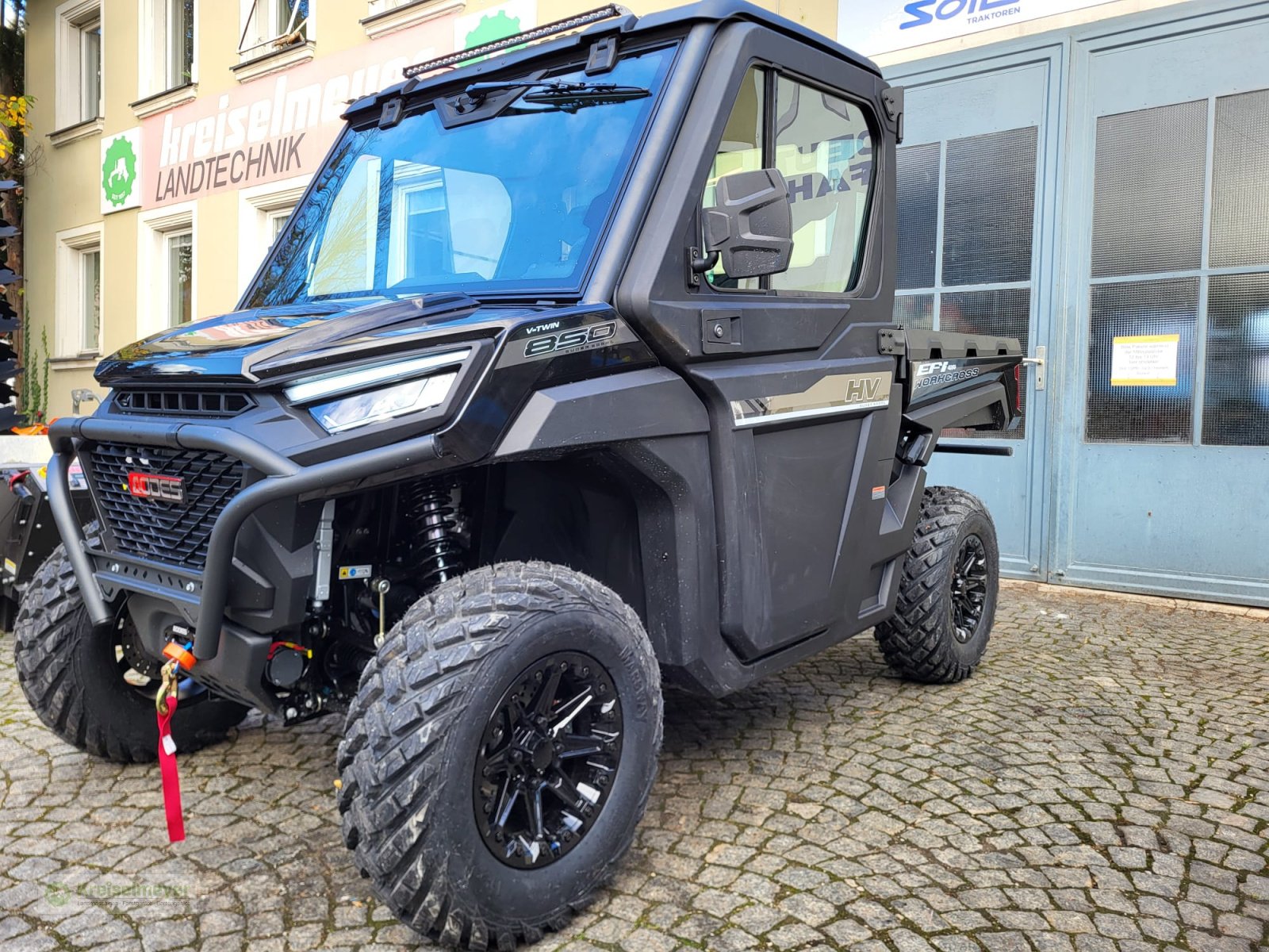 ATV & Quad Türe ait 4TRAC / ODES Workcross 800 ABS Limited Edition 40 km/h AB 16 JAHREN = T / L Führerschein, Kabine & Heizung, Allrad Neu, Neumaschine içinde Feuchtwangen (resim 2)