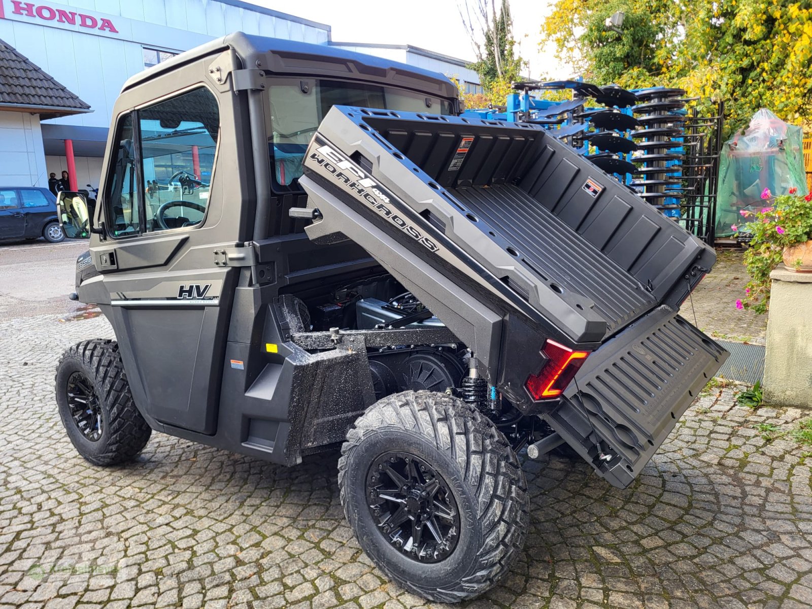 ATV & Quad Türe ait 4TRAC / ODES Workcross 800 ABS Limited Edition 40 km/h AB 16 JAHREN = T / L Führerschein, Kabine & Heizung, Allrad Neu, Neumaschine içinde Feuchtwangen (resim 10)