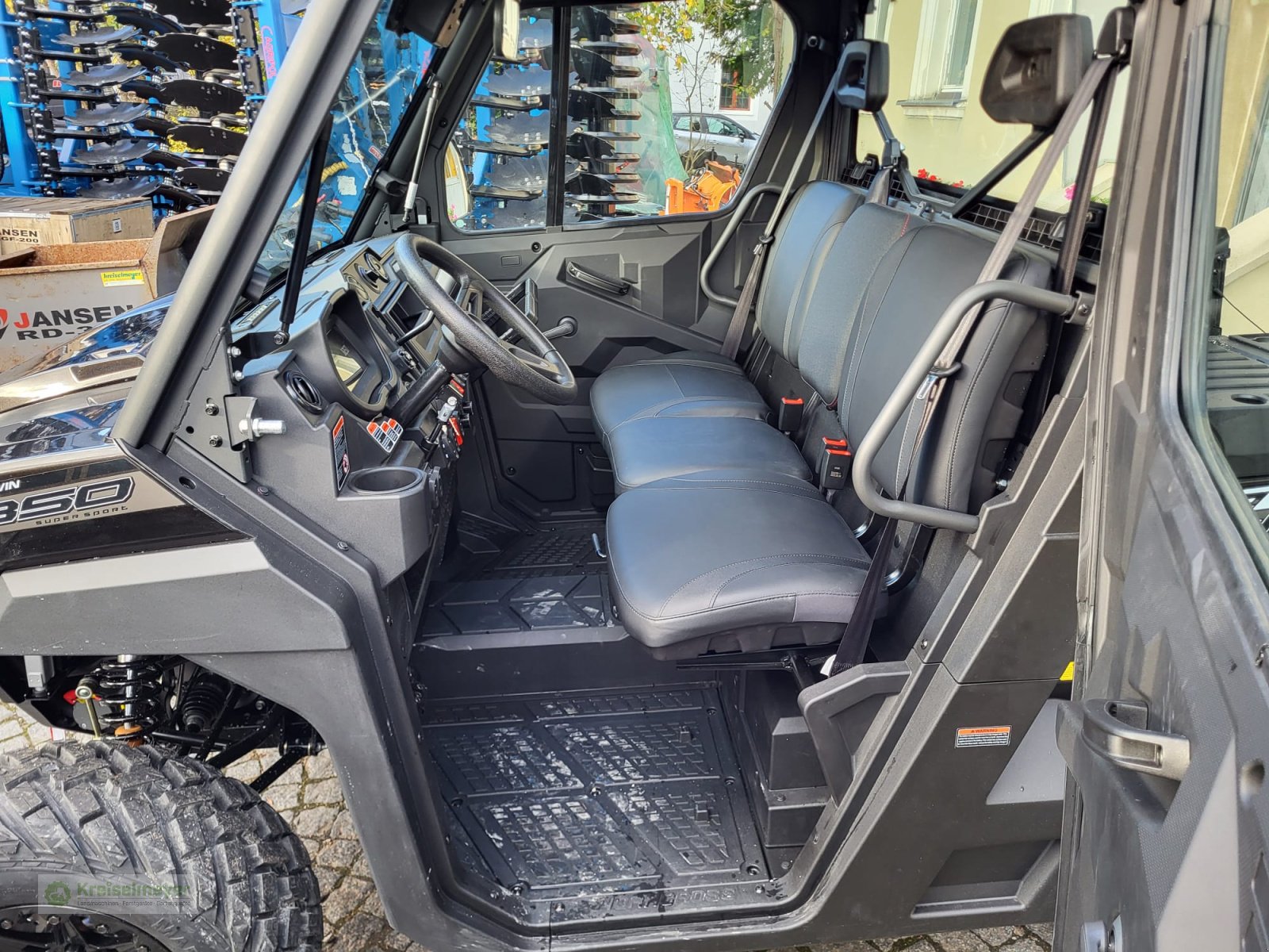 ATV & Quad Türe ait 4TRAC / ODES Workcross 800 ABS Limited Edition 40 km/h AB 16 JAHREN = T / L Führerschein, Kabine & Heizung, Allrad Neu, Neumaschine içinde Feuchtwangen (resim 11)