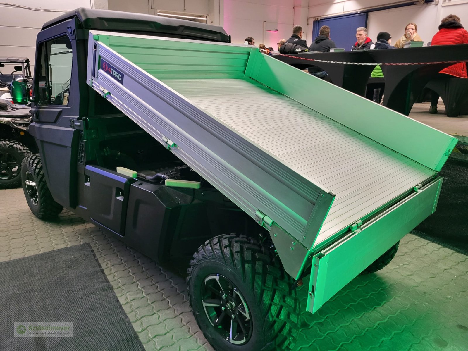 ATV & Quad del tipo 4TRAC Odes PRO XL 1000 ABS Lange Alu Ladefläche hydraulisch, Allrad Neu VORBESTELLEN, Neumaschine In Feuchtwangen (Immagine 3)