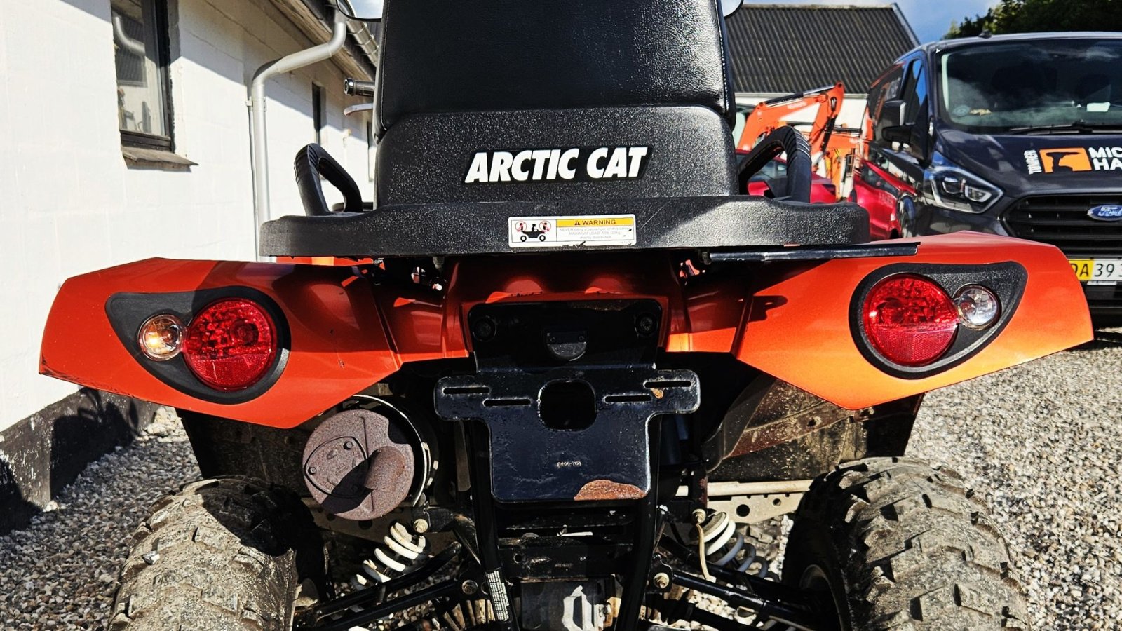 ATV & Quad des Typs Arctic Cat TRV 550 / INDREGISTRERET SOM BIL / MOMSFRI / LAVE KM, Gebrauchtmaschine in Arden (Bild 7)