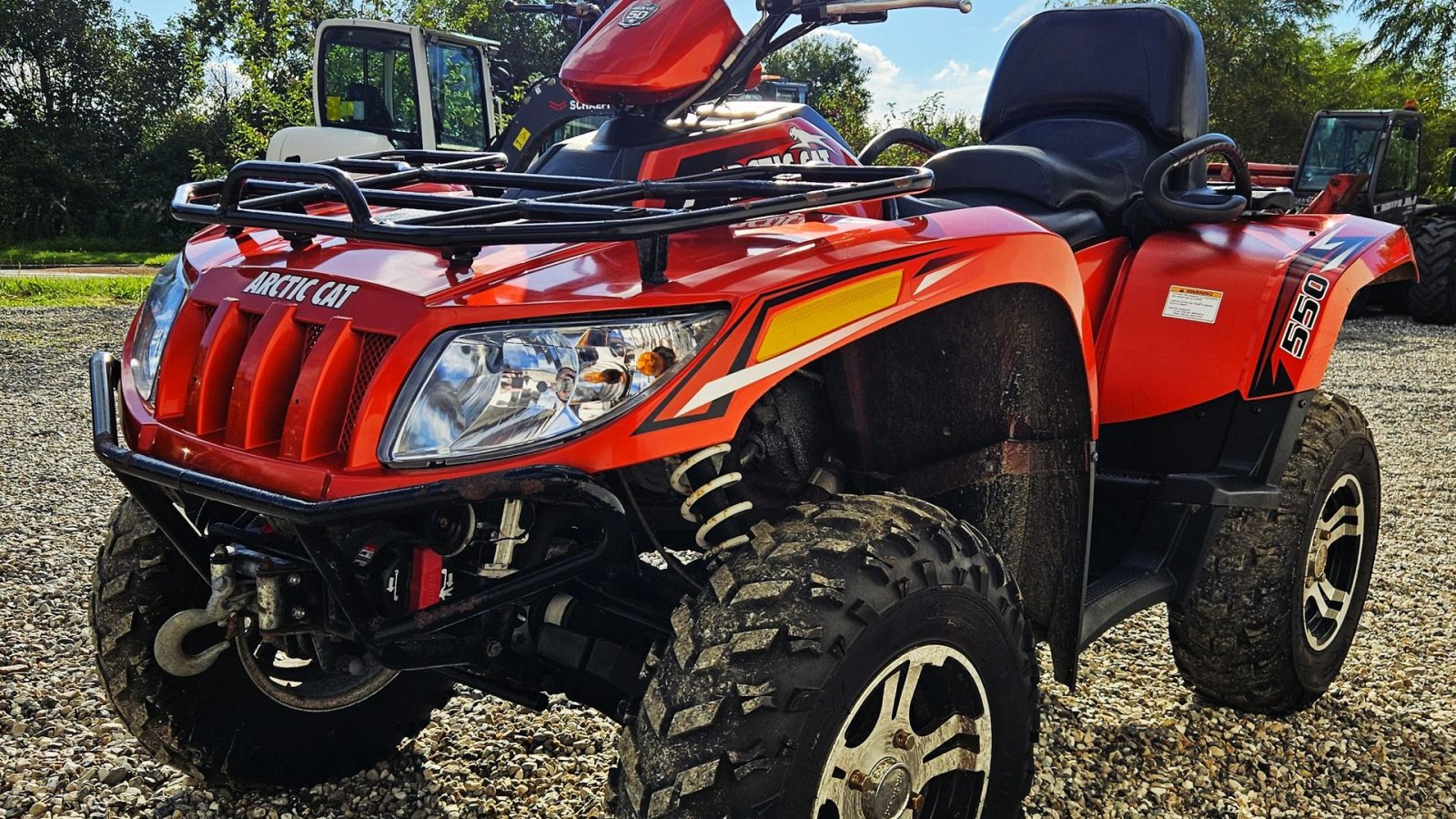 ATV & Quad des Typs Arctic Cat TRV 550 / INDREGISTRERET SOM BIL / MOMSFRI / LAVE KM, Gebrauchtmaschine in Arden (Bild 4)