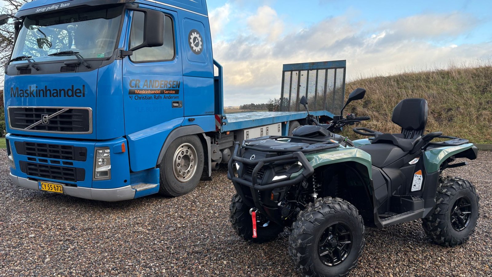 ATV & Quad типа Can Am OUTLANDER HD7 XU MAX PRO, Gebrauchtmaschine в Støvring (Фотография 1)