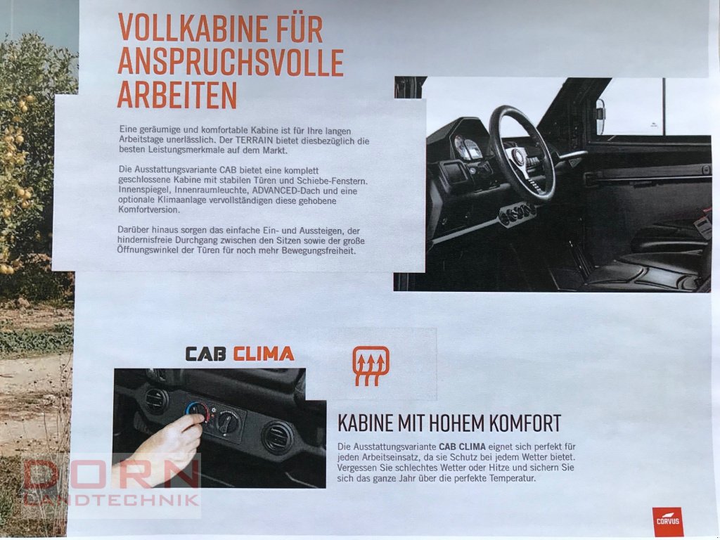 ATV & Quad des Typs Corvus DX 4 CAB 60 Km/h, Neumaschine in Bruckberg (Bild 18)