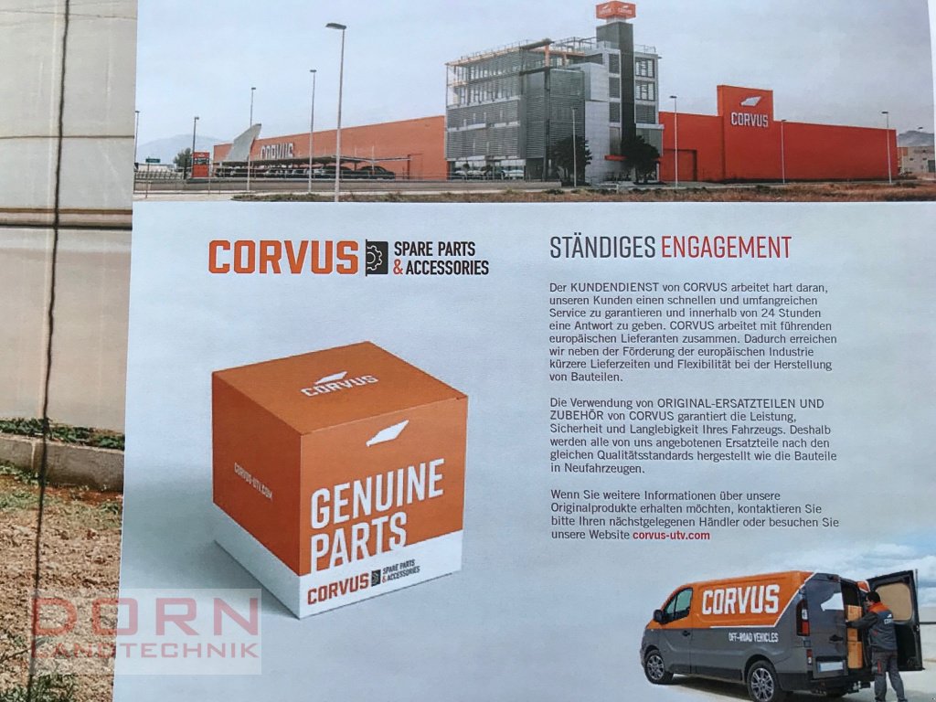 ATV & Quad des Typs Corvus DX 4 CAB 60 Km/h, Neumaschine in Bruckberg (Bild 19)